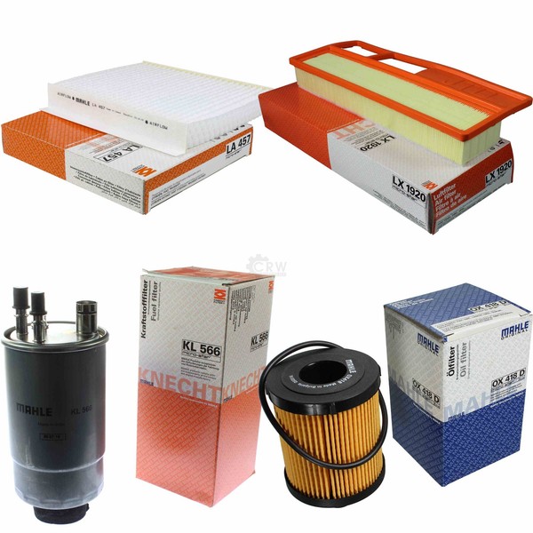 Mahle Set Filterpaket FüR Fiat Qubo 1.3 D Multijet Fiorino Kasten/Kombi-image