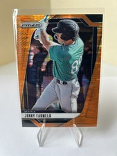 2025 Panini Prizm - Jonny Farmelo, Jonny Farmelo #66 Orange Pulsar Prizm /399...