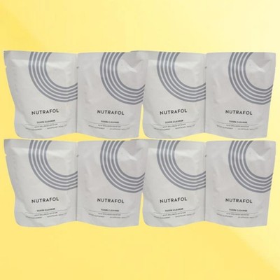 Nutra～ Toxin Cleanse Hair Wellness Booster 60ct refill exp 2027 Lot of 8