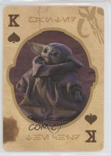 2019 Aquarius Star Wars The Mandalorian - Child Playing Cards Grogu #KS 0w8