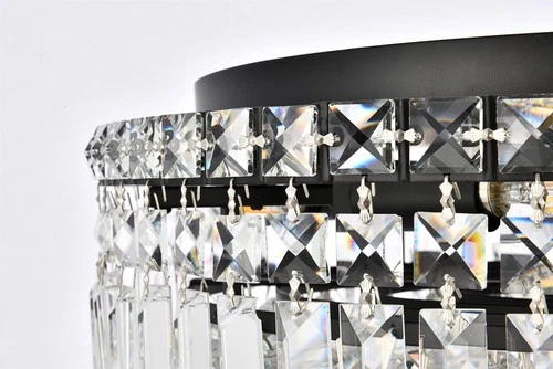Elegant Lighting Maxime 20" 6 Light Royal Crystal Flush Mount - Picture 5 of 9