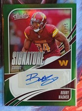 2025 Panini Absolute Signature Standouts Bobby Wagner Green /25 Autograph  
