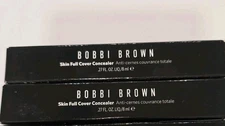 Bobbi Brown Skin Full Cover Concealer Porcelain Full Size .27 oz Lot Of 2