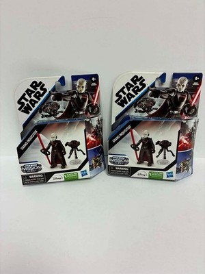 2X Star Wars Mission Fleet Grand Inquisitor Duel in The Darkness Action Figure