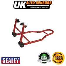 Image of Sealey Universal Rear Paddock Stand with Rubber Supports RPS2KD