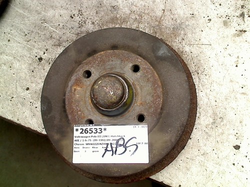 RADLAGER Volkswagen Polo III (6N1) Hatchback 1.6i 75 (AEE) 1997