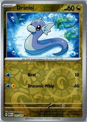 Dratini 147/165 Reverse Holo - Scarlet & Violet 151