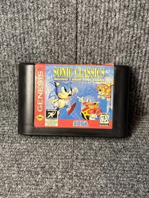 Sonic Classics (Sega Genesis) 3-in-1 Compilation Cartridge Only