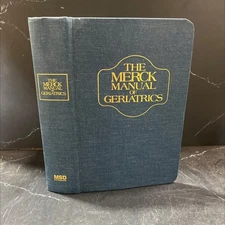 the merck manual of geriatrics book, by William B. Abrams, M.D., and Robert Ber