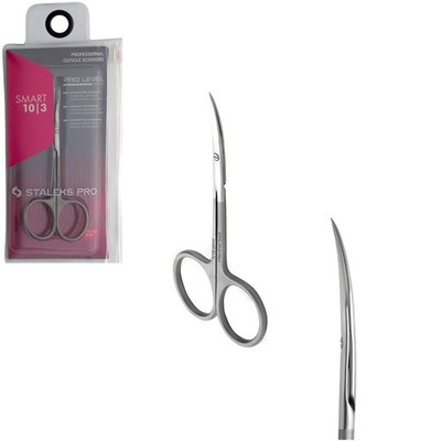 Staleks Pro Smart 10 Type 3 Cuticle Scissors Elongated Straight Handles