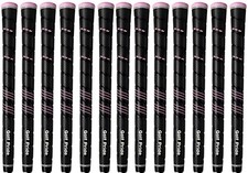 Golf Pride CP2 Wrap Undersize Black  Pink Grips - Plus4 Technology - Set of 13