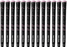 Golf Pride CP2 Wrap Undersize Black & Pink Grips - Plus4 Technology - Set of 13