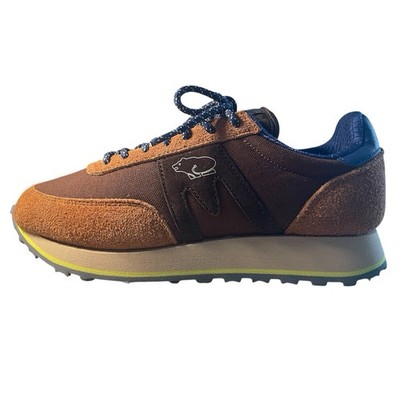 KARHU Albatross Control Sneakers Brown/Navy/Chartreuse Unisex US 6.5 EU 39.5