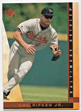 CAL RIPKEN 1997 Upper Deck SP Base #34 Baltimore Orioles Baseball Trading Card