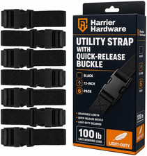 Utility Strap Quick-release Buckle 72 6-pack
