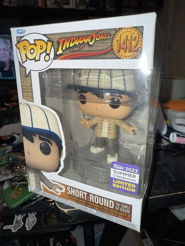 Funko Pop Indiana Jones Short Round 2023 SDCC Exclusive 1412