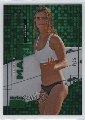 2024 Skybox Metal Universe Champions Emerald Star /25 Caroline Marks #S-31 1t7y