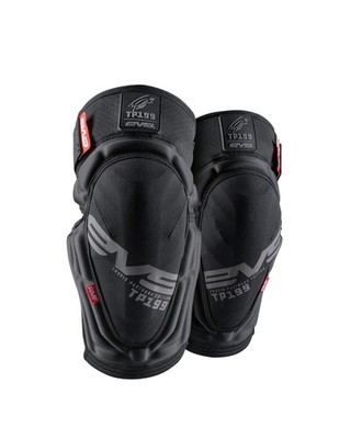EVS Fits TP199 Lite Knee Guard Blackout Series For Powersports - Small/Medium