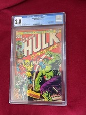 Incredible Hulk #181-CGC 2.0-1st full appearance Wolverine