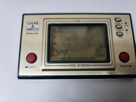 gamewatch 18611 Game Watch Fire Widescreen Version Nintendo Japan
