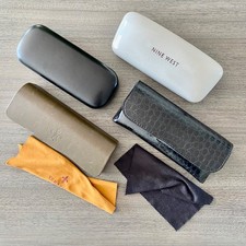 Lot Of 4 Mixed Brand Adults Sunglass  Eyeglass Cases Hard