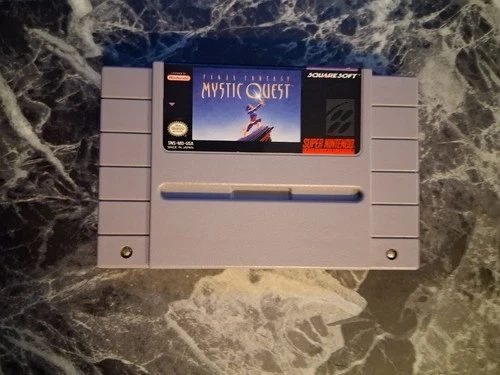 New ListingFinal Fantasy Mystic Quest SNES Authentic Tested Contacts Cleaned