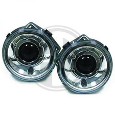 Diederichs Design Scheinwerfer Set klarglas/chrom für Mercede W463 ab 89 H7+H7 