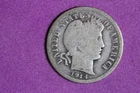 ESTATE FIND 1914 - BARBER DIME!!  #N08423