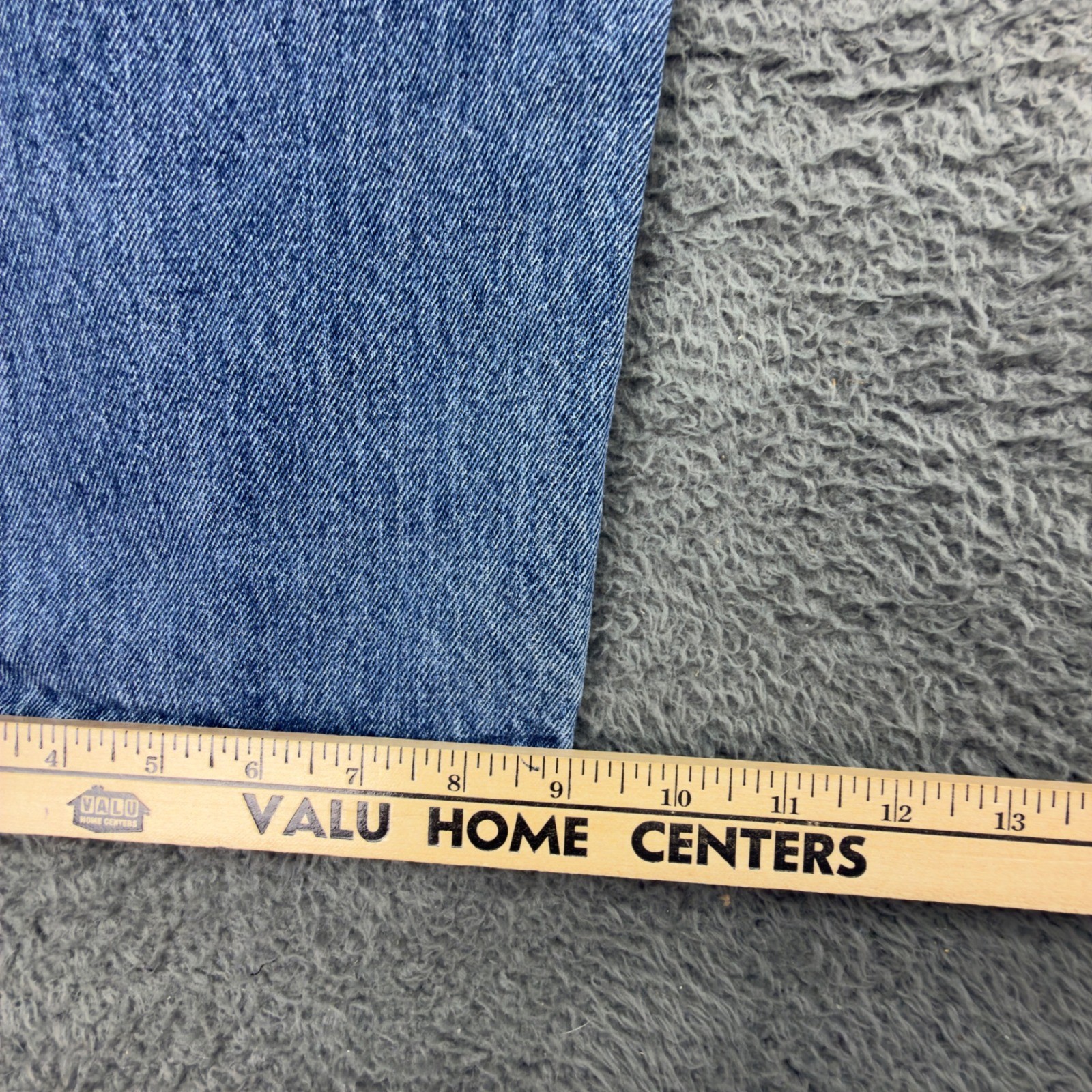 Levis 550 Relaxed Fit Mens Jeans 48x29 Medium Wash Blue Denim Big and Tall thumbnail 12