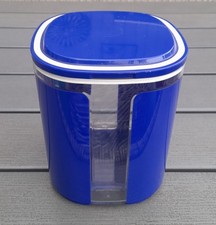 Tupperware Skyline Behälter 1,5l  blau/weiß Vorratsdose Tupper 