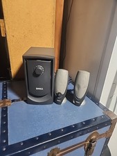 Dell SPEAKERS Computer Speaker System Powered Subwoofer Multimedia Sound