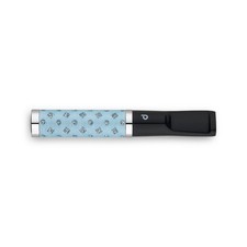 Denicotea Zigarettenspitze Slim 6 & 8 mm hellblau glitzer