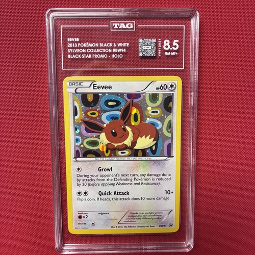 Eevee graded TAG 8.5 for sale on eBay