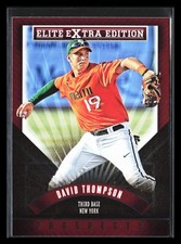 David Thompson 2015 Panini Elite Extra Edition ROOKIE #120 Mets *196