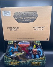 Mattel Masters Of The Universe Classics Laser Power He-Man & Skeletor New