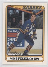 1990-91 O-Pee-Chee Mike Foligno #123 0c4