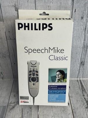 Philips LFH5262/00 SpeechMike Classic PC Diktiermikrofon unbenutzt geöffnet
