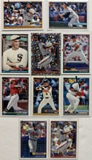 MLB Legends Lot 🔥 Mantle Ichiro Chipper Jones + Vlad Guerrero CRACKLE Topps