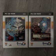 Broken Sword (1) PC CD-ROM & Broken Sword II (2) PC CD-ROM