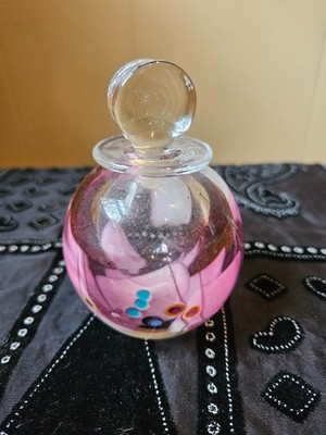 Ione Thorkelsson signed perfume bottle and stopper