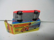 Matchbox Lesney Superfast SF20 Lamborghini Marzal- pink, SILVER BASE, boxed
