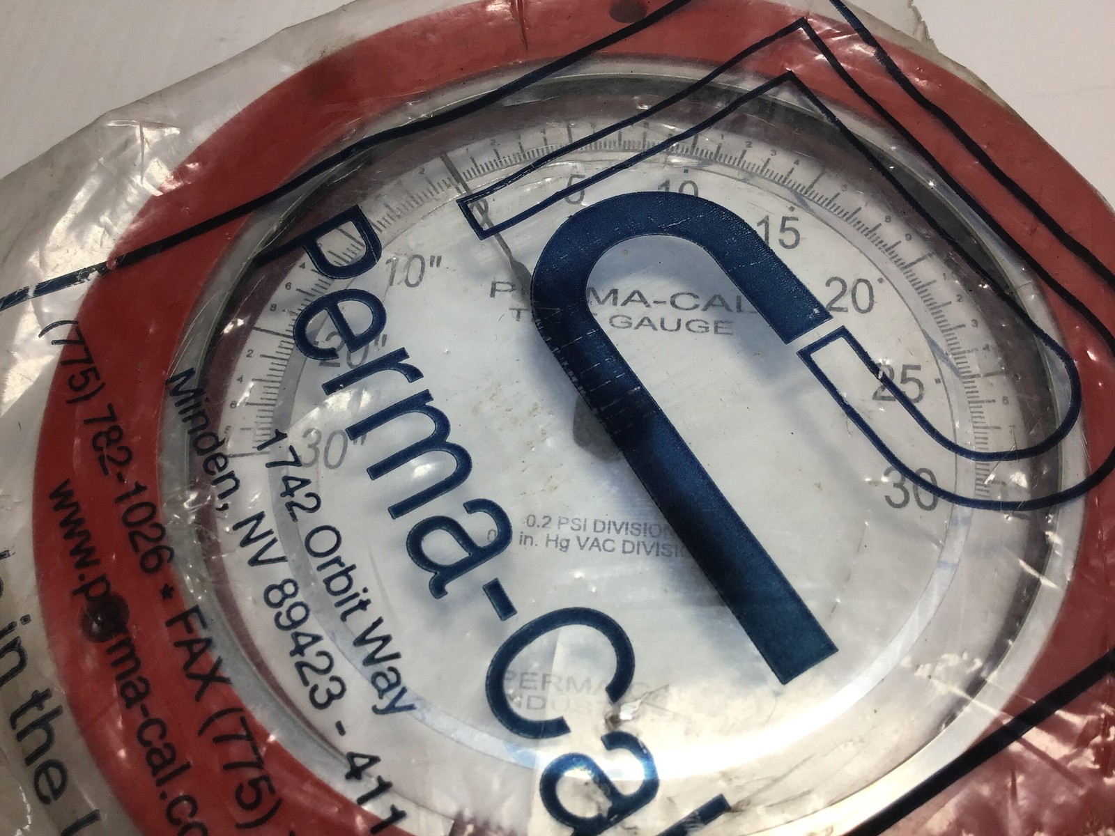 Perma-Cal 101FTM27R21 High Performance Pressure Test Gauges