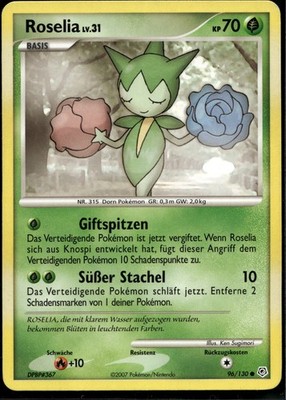 Roselia Häufig Diamant & Perl 96 NM 2007