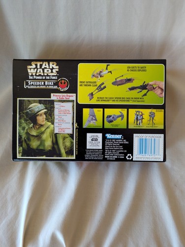 Star Wars Speeder Bike With Princess Leia In Endor Gear The Power Of The Force - Picture 2 of 2
