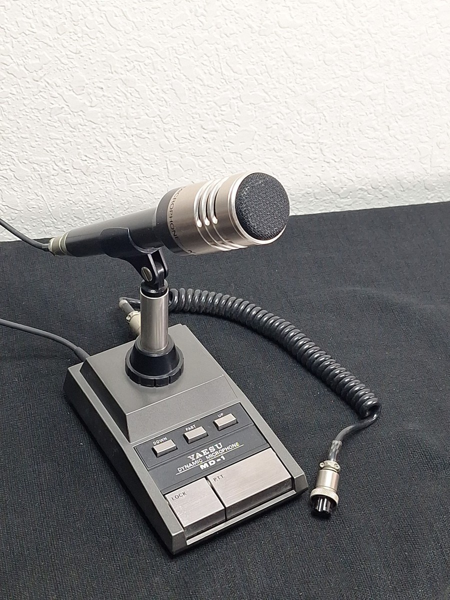 YAESU ダイナミックマイク MD-1 YAESU MD-1 DESK DYNAMIC MICROPHONE FOR FT-1000 FT-1000MP FT