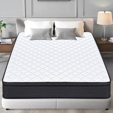 12Inch Twin Full Queen King Size Mattress Hybrid Foam Pocket Coils Bed in a Box