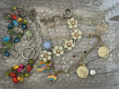 Costume Jewelry Mixed Lot Of 5 Lbs For Wear Or Resale Misc Vintage Modern # 6