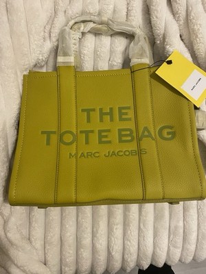 Marc Jacobs The Leather Medium Tote Bag Citronelle NEU & OVP