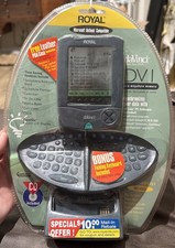 NEW In Package Vintage Royal Davinci DV1 Palm Size Organizer PDA Pocket PC
