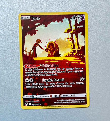 Jynx TG04/TG30 Silver Tempest Trainer Gallery Holo NM
